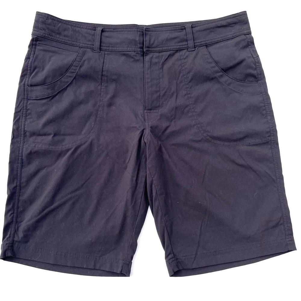 Lucy Gray Nylon Spandex Workout Shorts Large